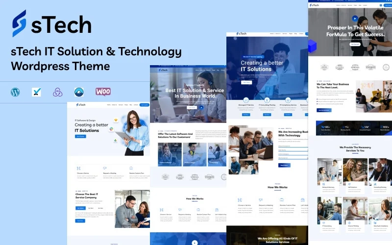 Stech Is Wordpress Theme. It Is Modern And Clean Template. This Is A Great Template For It