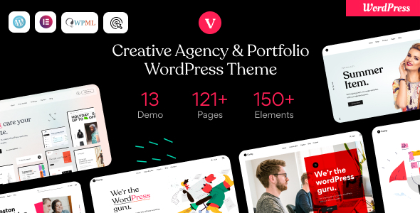 Discover the VCAMP Creative Agency WordPress Theme – a modern