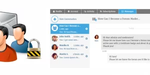 wpForo Private Messages (PM) addon provides a safe and professional way to communicate directly with other members of the discussion forum. Messages you send and receive via PM are private and can only be viewed by you and the forum member you’re corresponding with. Allows multi-member conversation. Add